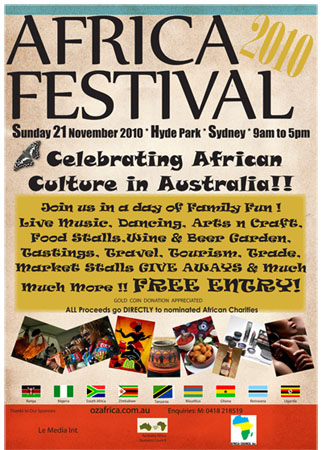 Africa Festival in Sydney 2010